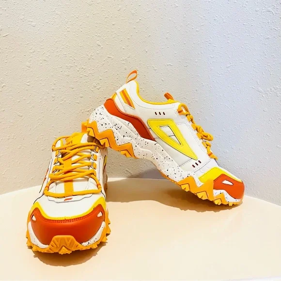 Fila Oakmount Trainer Women’s Low Top Orange Sneakers/Sz:11/NWT - Picture 8 of 16